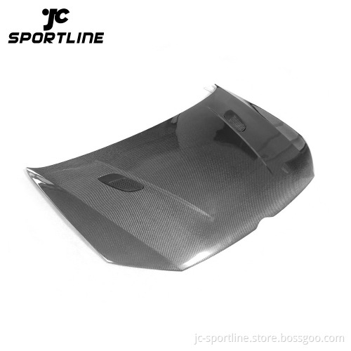 Carbon Fiber Front Engine Hoods with Vents for Volkswagen VW Polo 6R 11-15